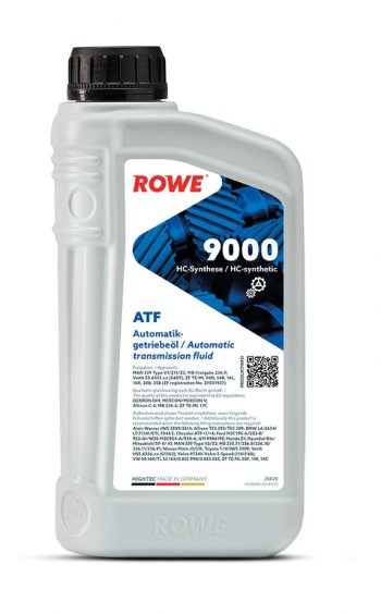 1 699 р. Масло трансмиссионное HIGHTEC ATF 9000 DEXRON IIIH синт.1л красное ROWE ROWE 25020-0010-99 ROWE 25020-0010-99  с доставкой в г. Керчь. Увеличить фотографию 3