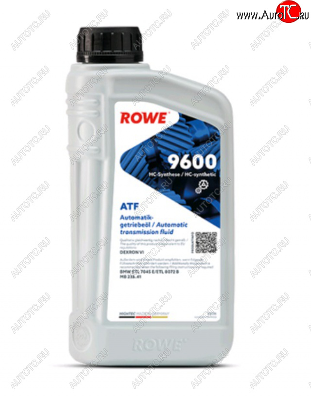 1 389 р. Масло трансмиссионное HIGHTEC ATF 9600 DEXRON VI синт.1л красное ROWE ROWE 25036-0010-99 ROWE 25036-0010-99  с доставкой в г. Керчь