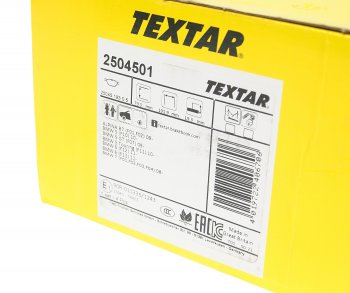 7 349 р. Колодки тормозные передние (4шт.) TEXTAR BMW 5 серия F10 рестайлинг, седан (2013-2017)  с доставкой в г. Керчь. Увеличить фотографию 3