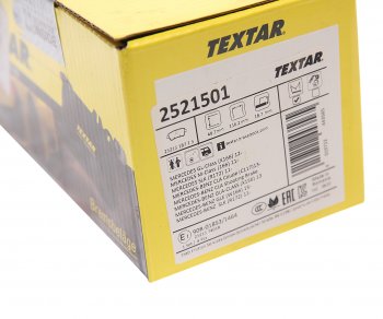 5 199 р. Колодки тормозные задние (4шт.) TEXTAR Mercedes-Benz ML class W166 (2011-2015)  с доставкой в г. Керчь. Увеличить фотографию 4