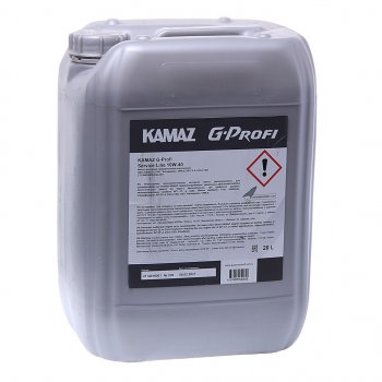 6 499 р. Масло дизельное KAMAZ G-Profi Service Line 10W40 псинт.20л (ОАО КАМАЗ) GAZPROMNEFT 253133793  с доставкой в г. Керчь. Увеличить фотографию 1