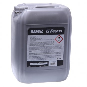 7 199 р. Масло дизельное KAMAZ G-Profi Service Line CS 10W40 псинт.20л (ОАО КАМАЗ) GAZPROMNEFT 253142335  с доставкой в г. Керчь. Увеличить фотографию 1