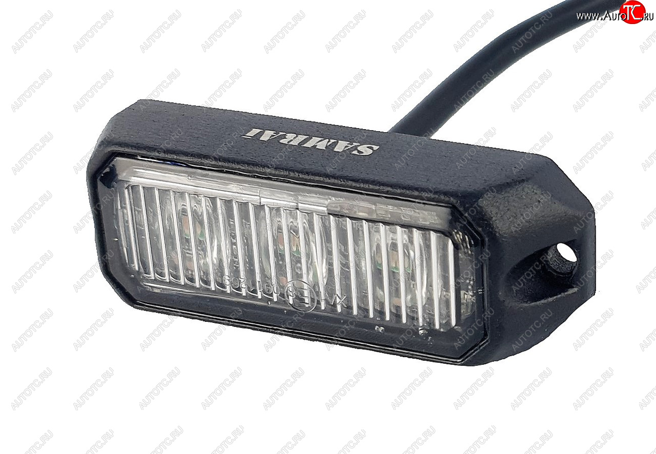 1 449 р. Фонарь импульсный 1224 (3 светодиода) 18 режимов стационарный LED LT LED TECHNOLOGY 25-3k  с доставкой в г. Керчь
