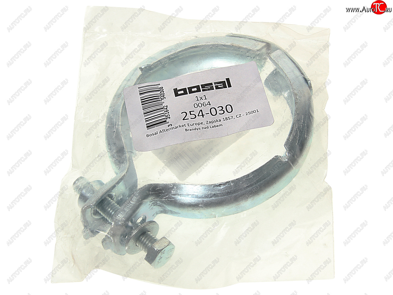 659 р. Хомут глушителя MERCEDES G (W463),C (W202) BOSAL BOSAL 254-030  с доставкой в г. Керчь