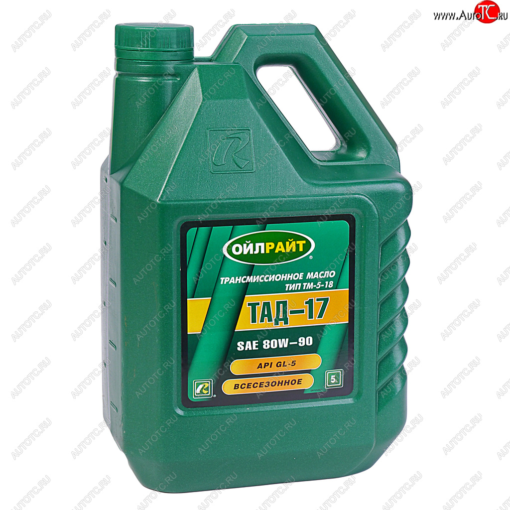 989 р. Масло трансмиссионное ТМ5-18 (ТАД-17) GL-5 80W90 5л OIL RIGHT OIL RIGHT 2545  с доставкой в г. Керчь