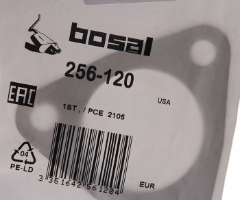 289 р. Прокладка KIA Bongo3 (06-) (2.5),Sportage (98-) трубы приемной BOSAL BOSAL 256-120  с доставкой в г. Керчь. Увеличить фотографию 2