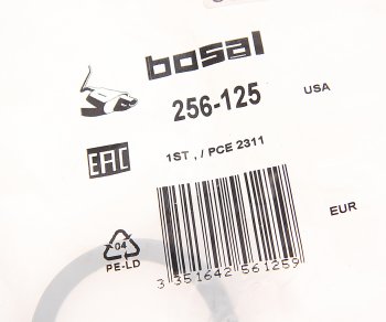 154 р. Прокладка MAZDA 323 (94-) трубы приемной глушителя BOSAL BOSAL 256-125  с доставкой в г. Керчь. Увеличить фотографию 2