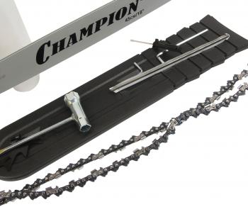 13 849 р. Бензопила 3.4 л.с. 45см (0.325721.5мм) 5.6кг CHAMPION CHAMPION 256-18  с доставкой в г. Керчь. Увеличить фотографию 4