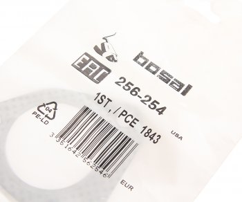 287 р. Прокладка FIAT Punto (97-) трубы приемной BOSAL BOSAL 256-254  с доставкой в г. Керчь. Увеличить фотографию 2