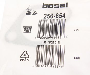 167 р. Прокладка CHEVROLET Aveo (03-08) выхлопной системы BOSAL BOSAL 256-854  с доставкой в г. Керчь. Увеличить фотографию 2