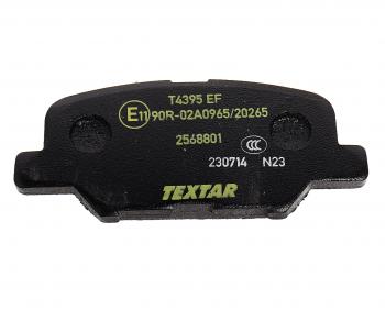 3 899 р. Колодки тормозные задние (4шт.) TEXTAR Mitsubishi Outlander GF дорестайлинг (2012-2014)  с доставкой в г. Керчь. Увеличить фотографию 3