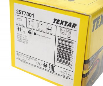2 899 р. Колодки тормозные задние (4шт.) TEXTAR Nissan Juke 1 YF15 дорестайлинг (2010-2014)  с доставкой в г. Керчь. Увеличить фотографию 3
