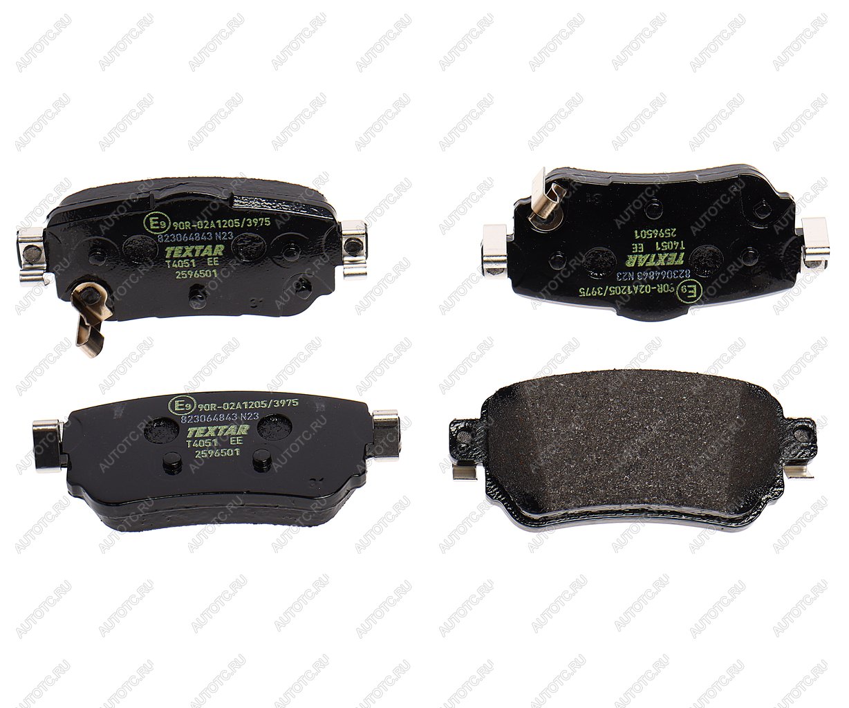 3 599 р. Колодки тормозные задние (4шт.) TEXTAR Nissan Qashqai 2 J11 дорестайлинг (2013-2019)  с доставкой в г. Керчь