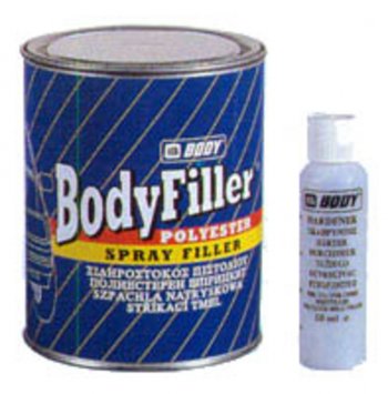 2 399 р. Шпатлевка жидкая полиэфирная с отвердителем FILLER 260 1л BODY BODY 2600300001  с доставкой в г. Керчь. Увеличить фотографию 1