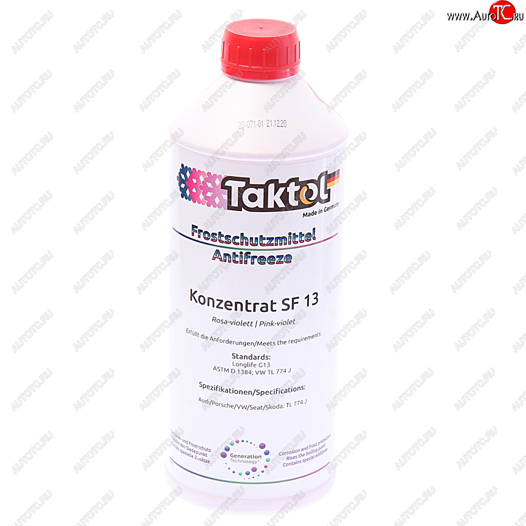1 289 р. Антифриз фиолетовый концентрат 1.5л SF13 TAKTOL TAKTOL 26010  с доставкой в г. Керчь
