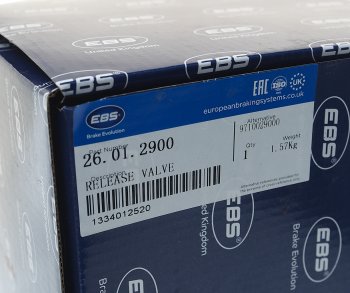 13 999 р. Клапан SCHMITZ растормаживания прицепа (9710029120 аналог) EBS EBS 26012900  с доставкой в г. Керчь. Увеличить фотографию 4