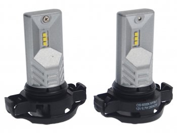 6 799 р. Лампа светодиодная 12V PSX24W PG20-7 6000K бокс (2шт.) LEDriving FL Premium Cool White OSRAM OSRAM 2604cw  с доставкой в г. Керчь. Увеличить фотографию 1