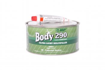 1 399 р. Шпатлевка доводочная ULTRA LIGHT 290 1л BODY BODY 2901300001  с доставкой в г. Керчь. Увеличить фотографию 1