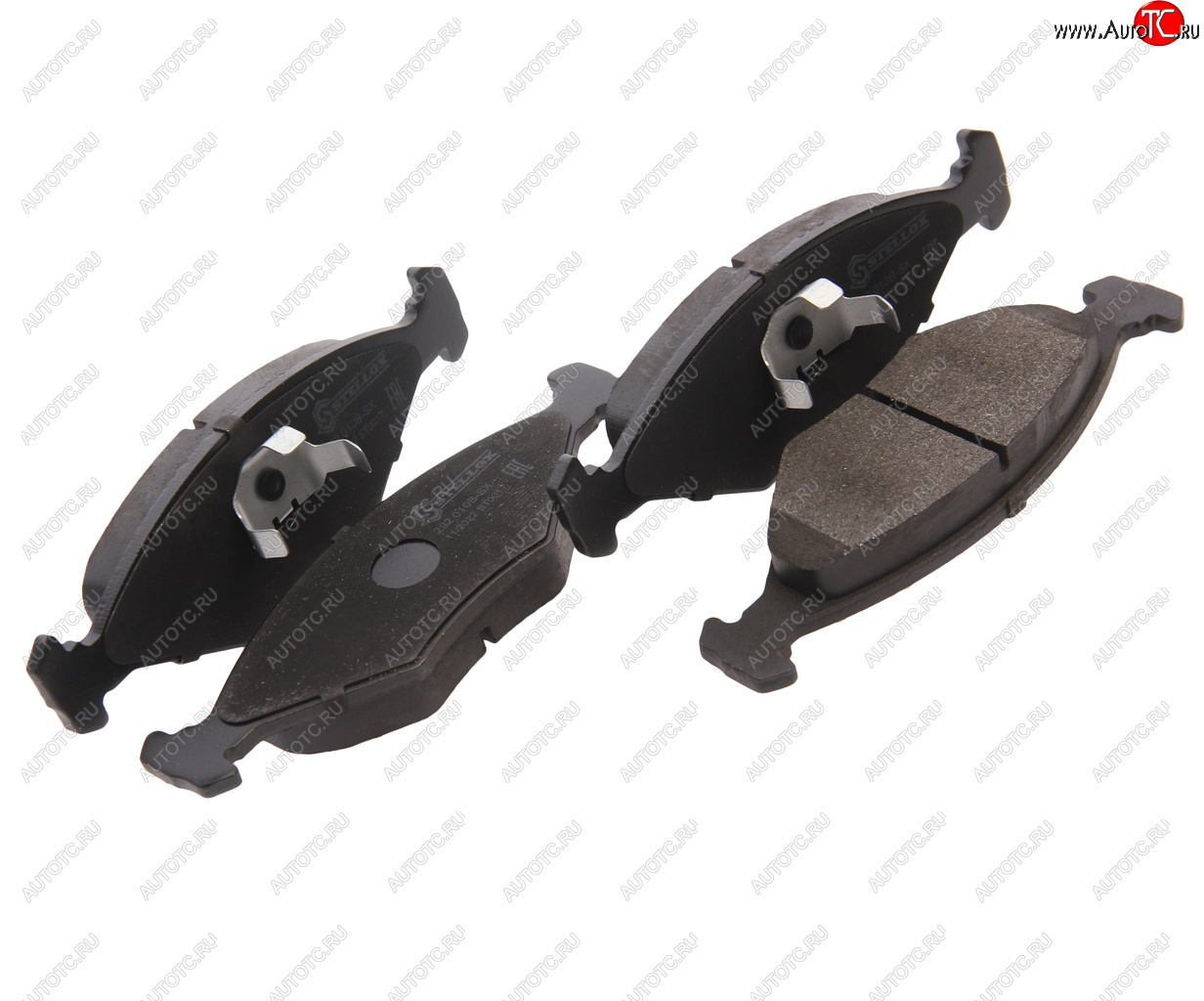 1 699 р. Колодки тормозные VW Golf (04-08) передние (4шт.) STELLOX STELLOX 292-010b-sx STELLOX 292-010b-sx  с доставкой в г. Керчь