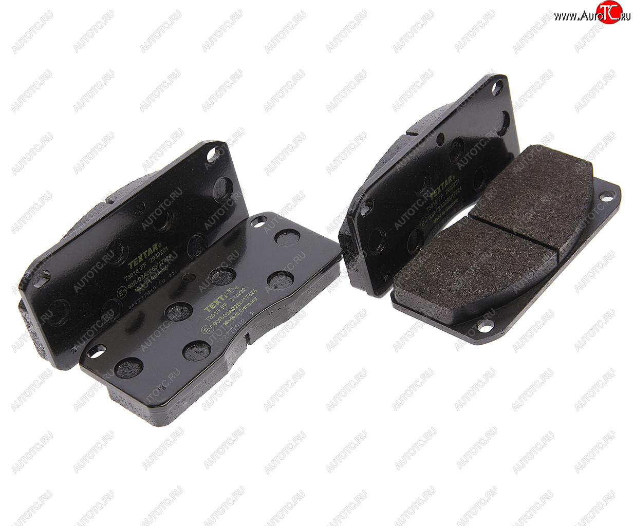 11 699 р. Колодки тормозные VOLVO FL дисковые (176x78x22) (4шт.) TEXTAR TEXTAR 2930201  с доставкой в г. Керчь