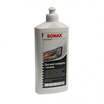 979 р. Полироль кузова белая 500мл SONAX SONAX 296000  с доставкой в г. Керчь. Увеличить фотографию 1