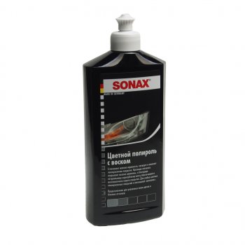949 р. Полироль кузова черная 500мл SONAX SONAX 296100  с доставкой в г. Керчь. Увеличить фотографию 1