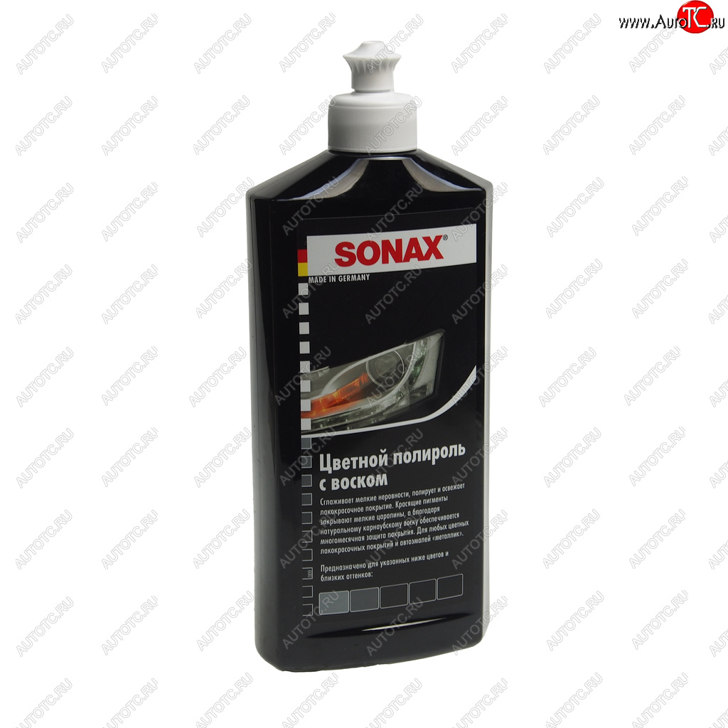 949 р. Полироль кузова черная 500мл SONAX SONAX 296100  с доставкой в г. Керчь