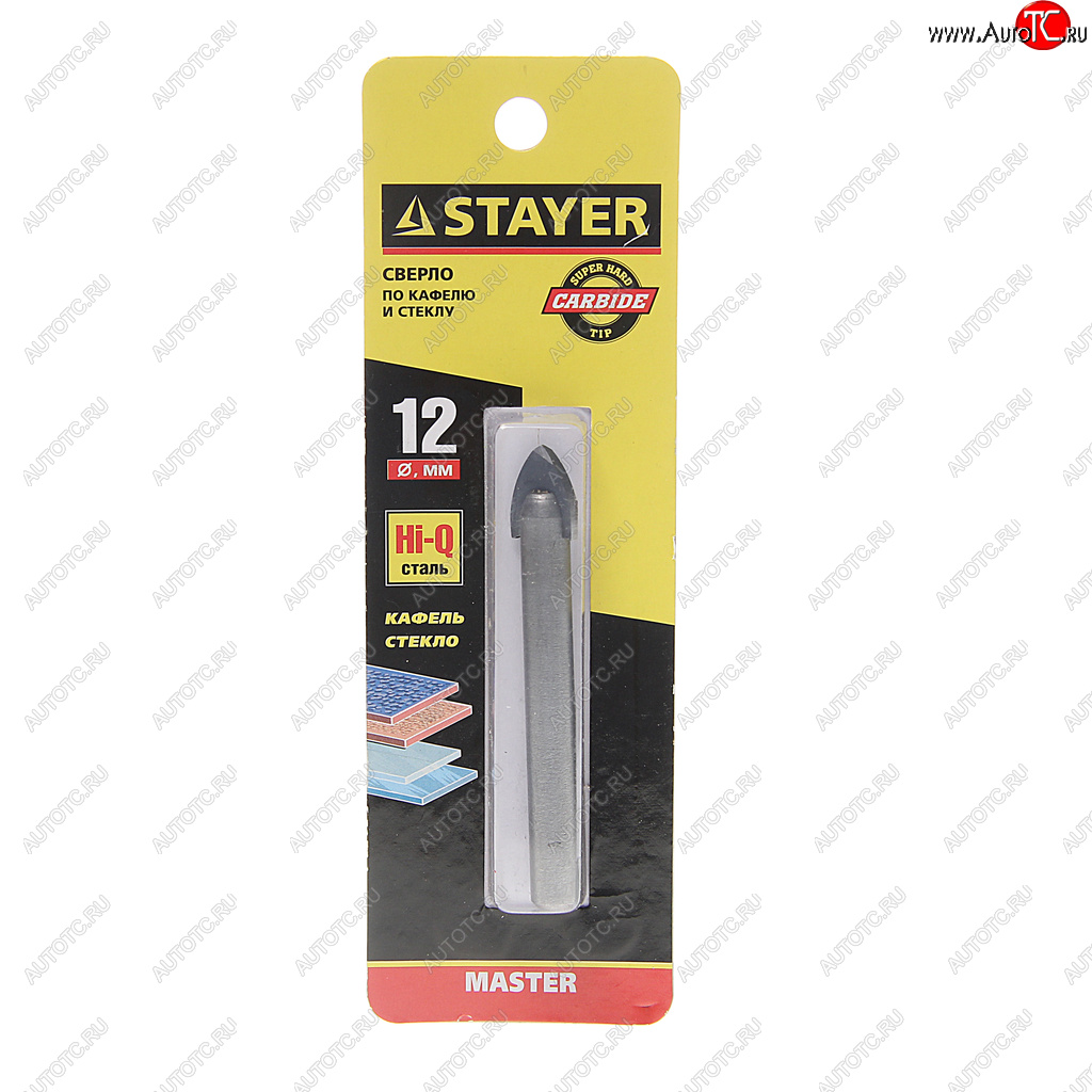 299 р. Сверло по керамике 12.0мм STAYER STAYER 2986-12  с доставкой в г. Керчь
