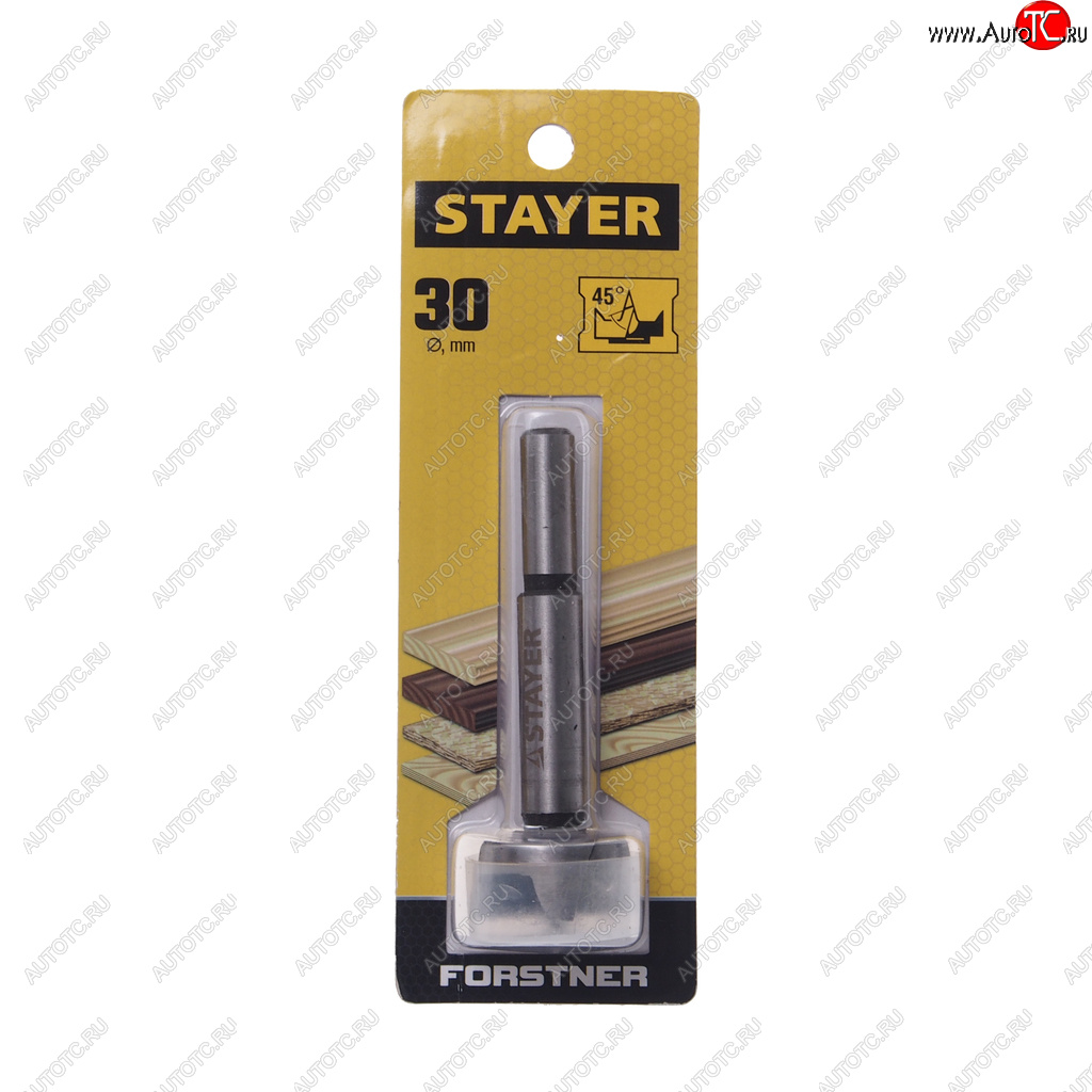 369 р. Сверло Форстнера 30.0мм Forstner STAYER STAYER 29985-30_z01  с доставкой в г. Керчь