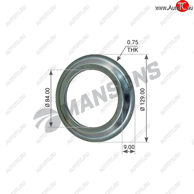 84 р. Кольцо BPW (ECO) маслоотражающее ступицы (6.5-9т) MANSONS MANSONS 300.011  с доставкой в г. Керчь