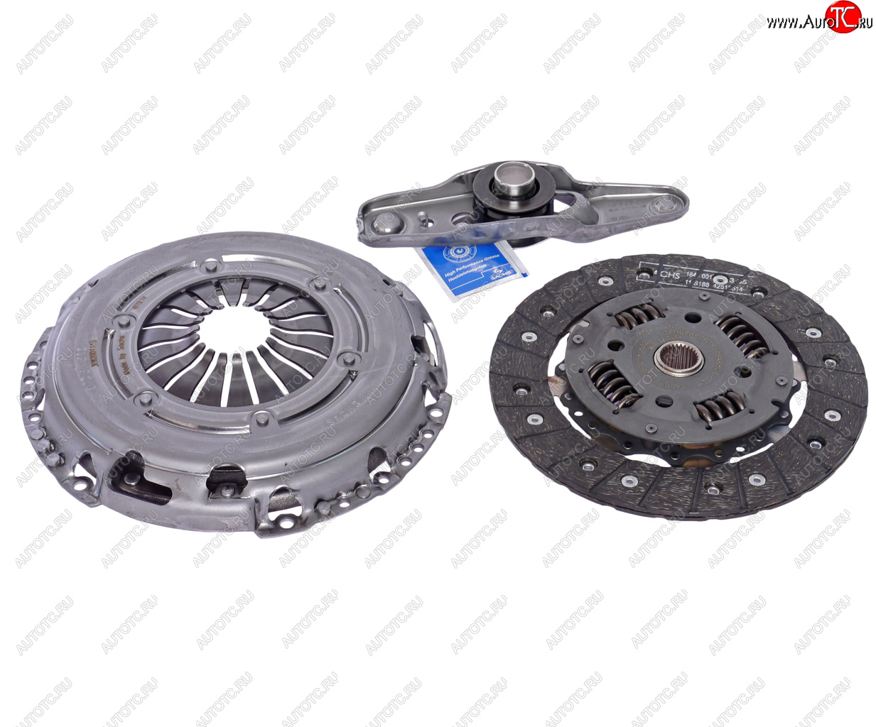 16 899 р. Сцепление VW Golf (04-),Polo (10-) AUDI A2,A3 SKODA Fabia,Octavia (1.2 TSI1.61.6 FSI) SACHS SACHS 3000950019  с доставкой в г. Керчь