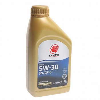 1 239 р. Масло моторное FULLY-SYNTHETIC 5W30 синт.1л IDEMITSU IDEMITSU 30011328-724  с доставкой в г. Керчь. Увеличить фотографию 1