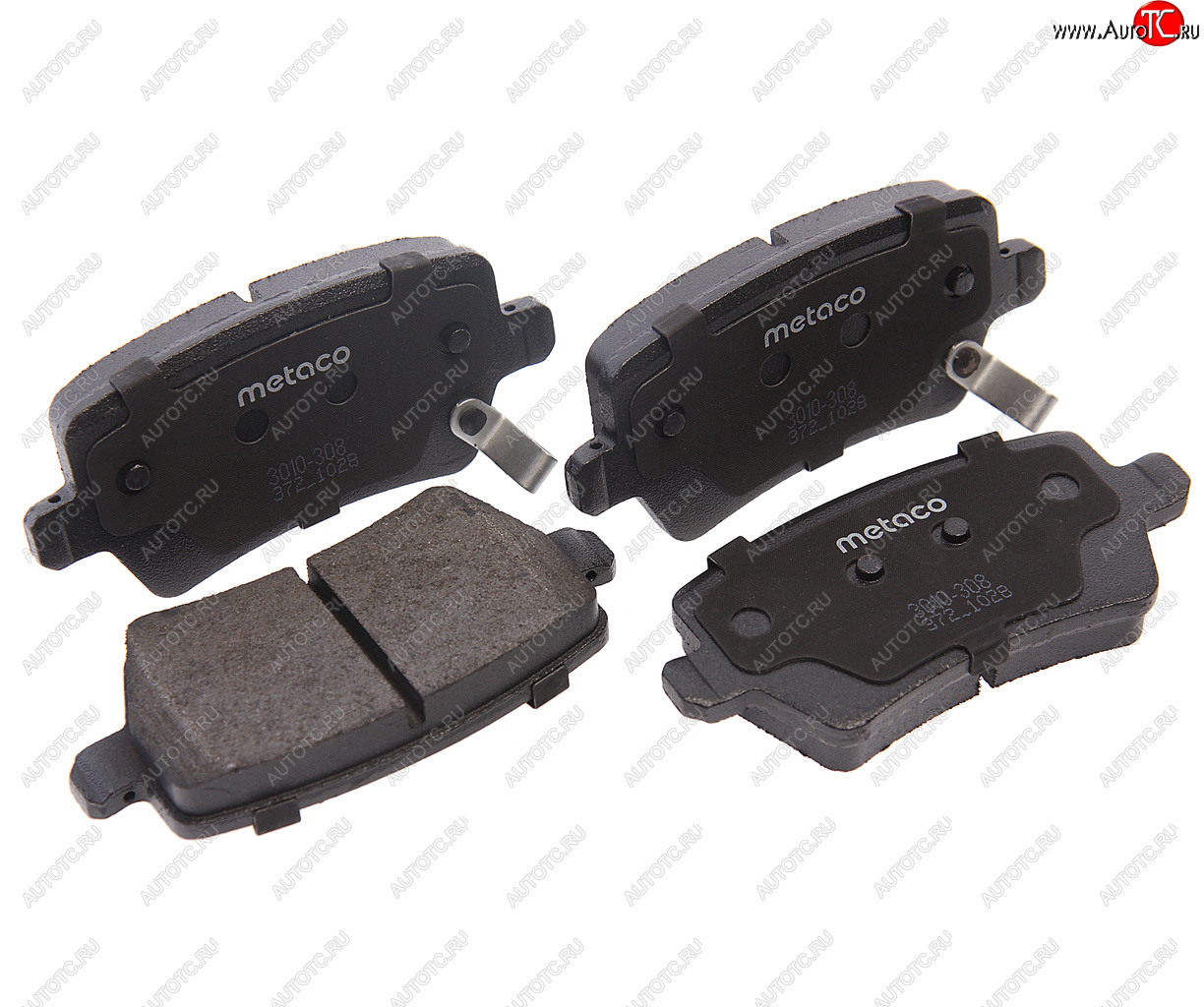3 789 р. Колодки тормозные CHERY Tiggo (06-) задние (4шт.) EXEED TXL (19-) METACO METACO 3010-308  с доставкой в г. Керчь