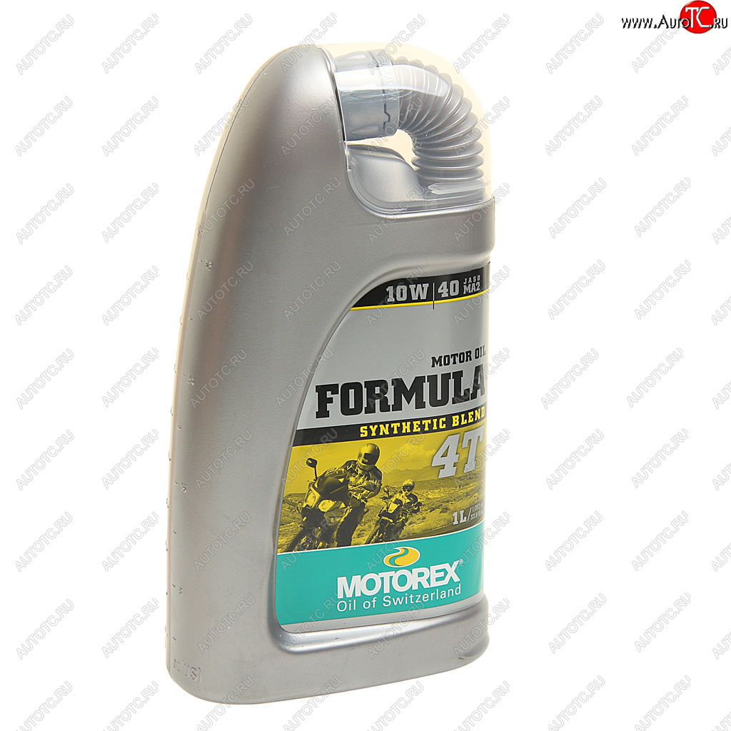 2 099 р. Масло моторное для 4-х тактных двигателей Formula 4T 10W40 синт.1л MOTOREX MOTOREX 301602 MOTOREX 301602  с доставкой в г. Керчь