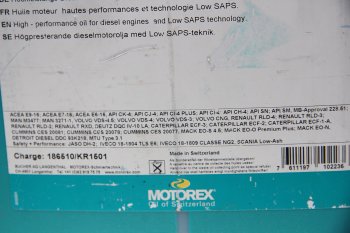15 849 р. Масло моторное Focus QTM 10W40 E9/E7/E6 п/синт.25л MOTOREX MOTOREX 303231 MOTOREX 303231  с доставкой в г. Керчь. Увеличить фотографию 2