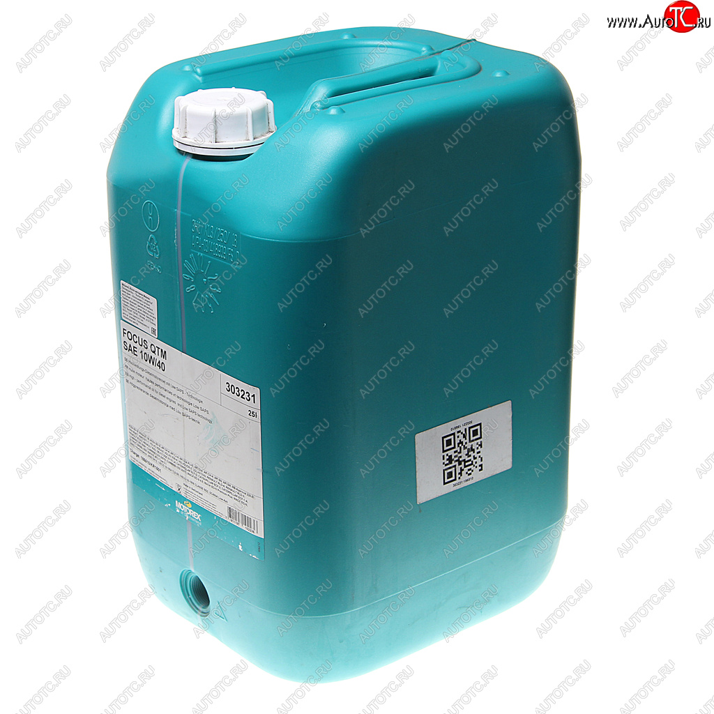 15 849 р. Масло моторное Focus QTM 10W40 E9/E7/E6 п/синт.25л MOTOREX MOTOREX 303231 MOTOREX 303231  с доставкой в г. Керчь