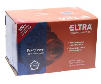11 849 р. Генератор ПАЗ-3205 дв.ЗМЗ 5234.10 14В 120А (компакт) ELTRA ELTRA 3032.3771 т  с доставкой в г. Керчь. Увеличить фотографию 5