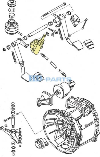 6 749 р. Цилиндр сцепления главный SCANIA P,R,T series HD-PARTS HD-PARTS 304010  с доставкой в г. Керчь. Увеличить фотографию 5