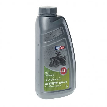 449 р. Масло моторное для 4-х тактных двигателей 4x4 QUADRO ATVUTV 4T 10W40 псинт.1л LUXE LUXE 30404  с доставкой в г. Керчь. Увеличить фотографию 1