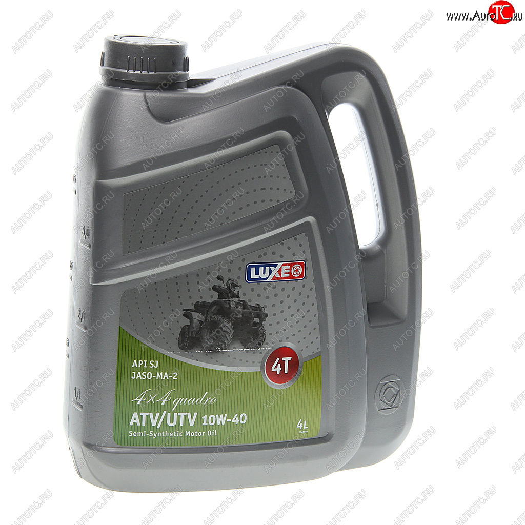 1 659 р. Масло моторное для 4-х тактных двигателей 4x4 QUADRO ATVUTV 4T 10W40 псинт.4л LUXE LUXE 30405  с доставкой в г. Керчь