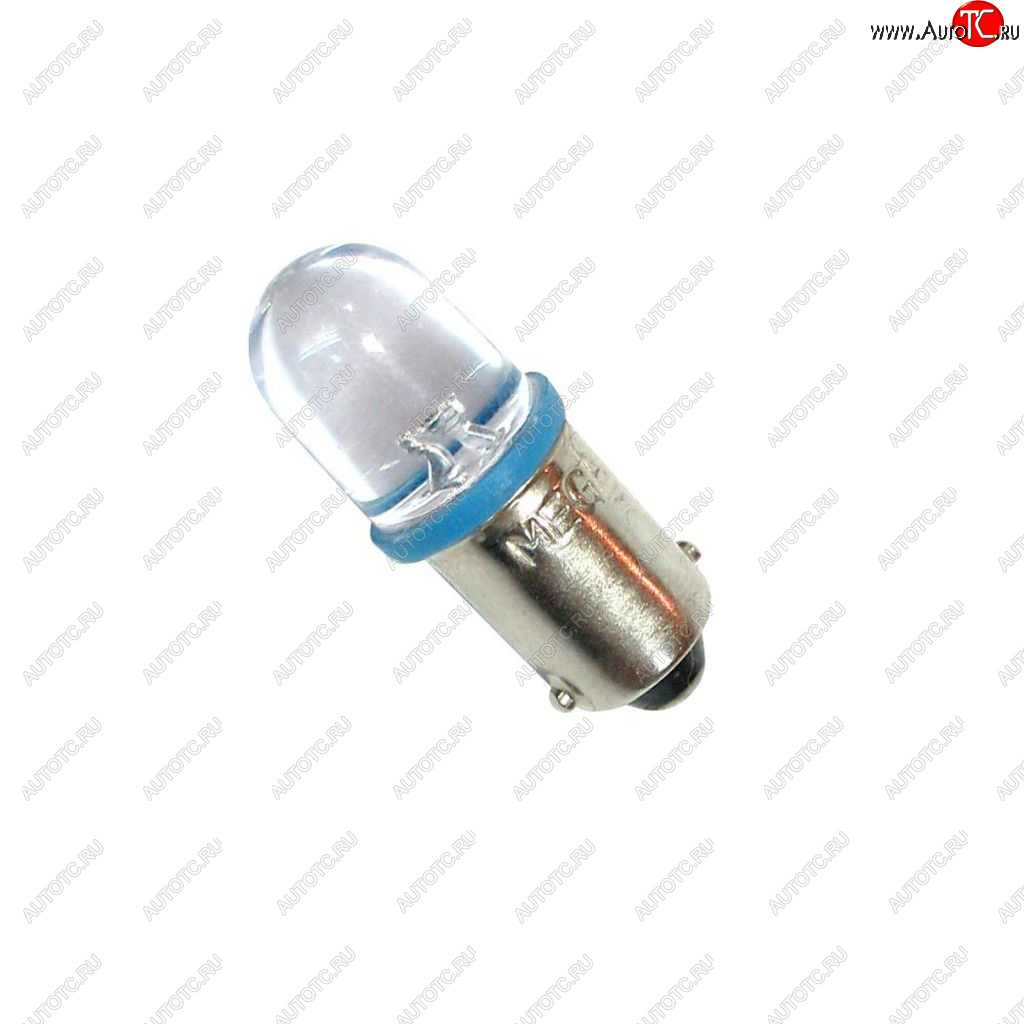 4 р. Лампа светодиодная 12V T4W BA9s Blue MEGAPOWER MEGAPOWER-AUTOMOTIVE 30406b  с доставкой в г. Керчь