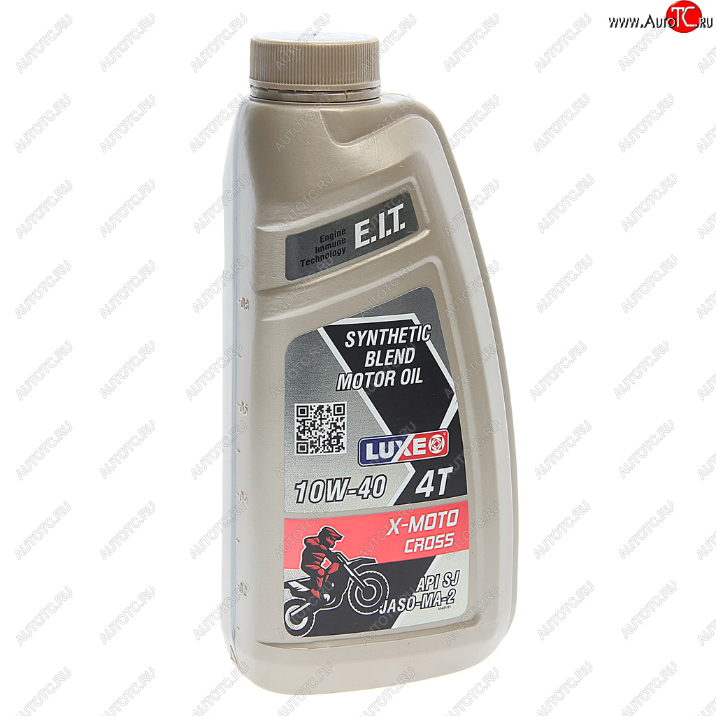 479 р. Масло моторное для 4-х тактных двигателей X-MOTO CROSS SJ 4T 10W40 псинт.1л LUXE LUXE 30421  с доставкой в г. Керчь