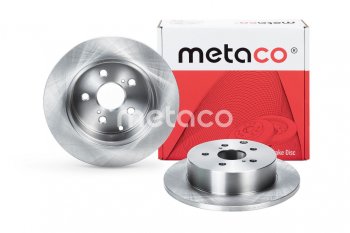 2 699 р. Диск тормозной VW Golf 5,6 AUDI A3 SKODA Octavia (1Z,5E),Yeti задний (1шт.) METACO METACO 3060-479  с доставкой в г. Керчь. Увеличить фотографию 1