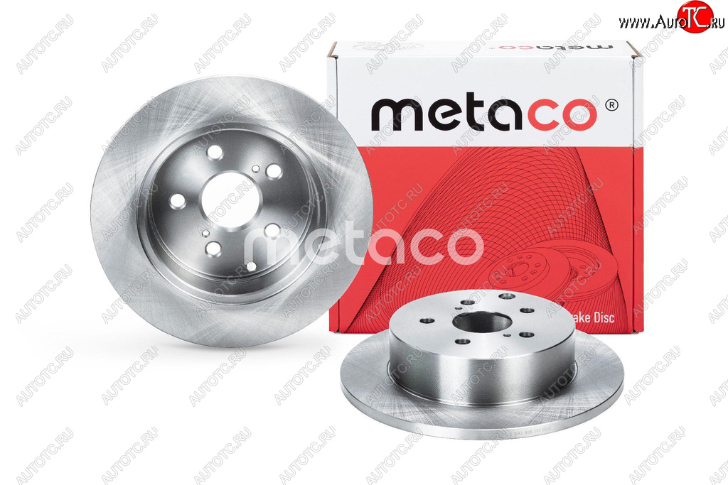 2 699 р. Диск тормозной VW Golf 5,6 AUDI A3 SKODA Octavia (1Z,5E),Yeti задний (1шт.) METACO METACO 3060-479  с доставкой в г. Керчь