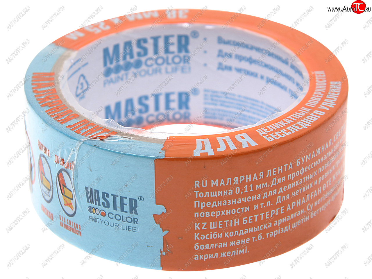 339 р. Скотч малярный 38ммх25м для деликатных поверхностей MASTER COLOR MASTER COLOR 30-6133 MASTER COLOR 30-6133  с доставкой в г. Керчь