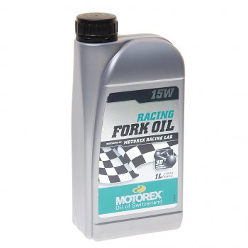 2 499 р. Масло для мотовилок и амортизаторов RACING FORK OIL 15W синт.1л MOTOREX MOTOREX 306412  с доставкой в г. Керчь. Увеличить фотографию 1