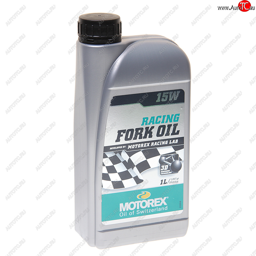 2 499 р. Масло для мотовилок и амортизаторов RACING FORK OIL 15W синт.1л MOTOREX MOTOREX 306412  с доставкой в г. Керчь