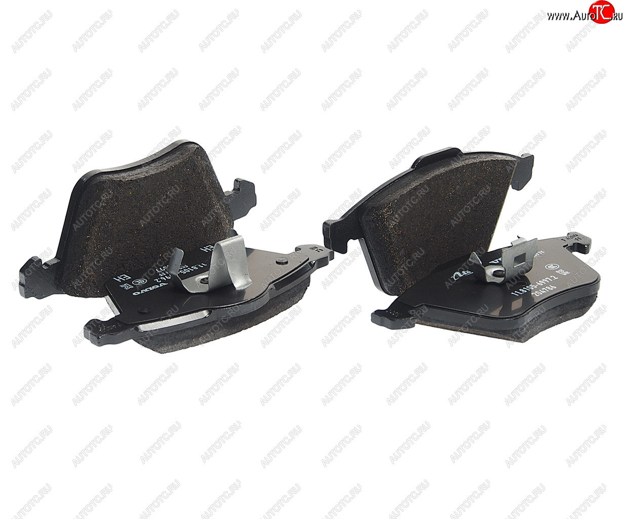 4 899 р. Колодки тормозные VOLVO S40,V50 (1.6/2.5) (04-) передние (4шт.) OE VOLVO 30742029 VOLVO 30742029  с доставкой в г. Керчь