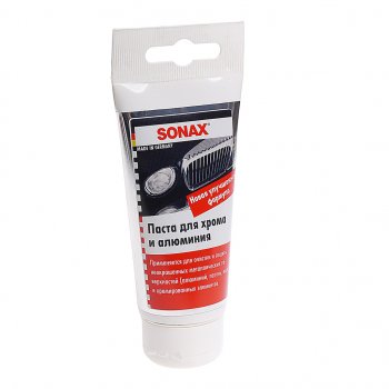 389 р. Очиститель хромированных частей кузова 75мл SONAX SONAX 308000  с доставкой в г. Керчь. Увеличить фотографию 1