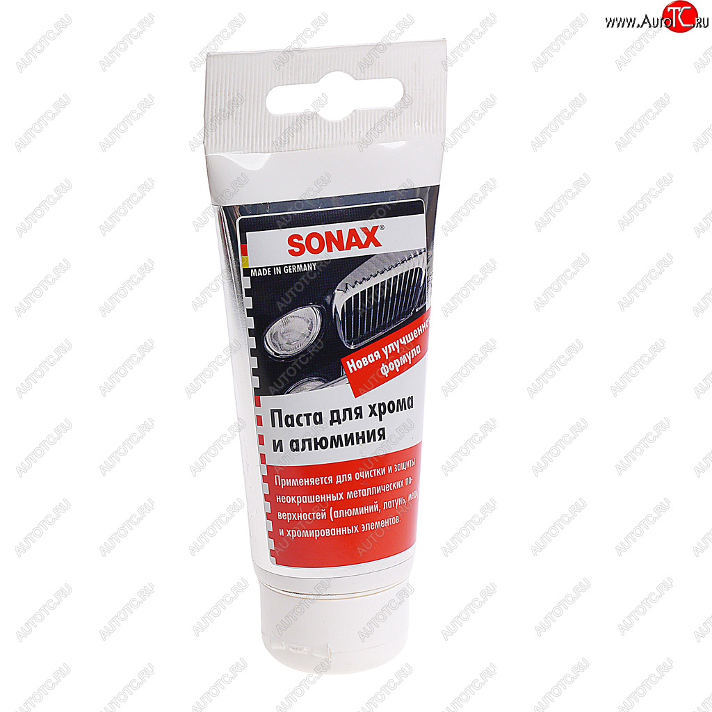 389 р. Очиститель хромированных частей кузова 75мл SONAX SONAX 308000  с доставкой в г. Керчь